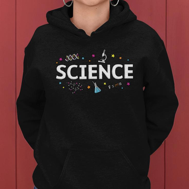 Science May The Force Be With You Funny Women Hoodie