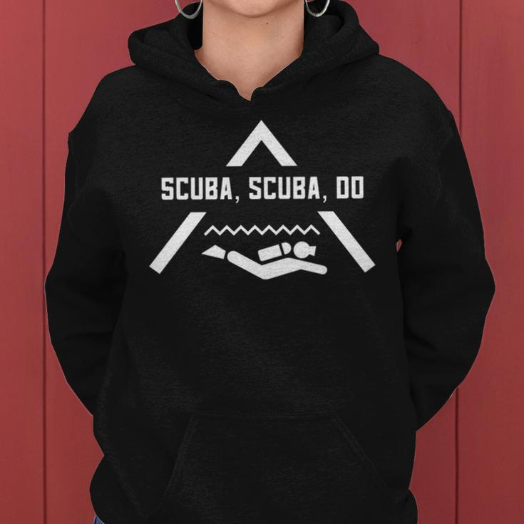 Scuba Scuba Do Funny Diving  Women Hoodie Graphic Print Hooded Sweatshirt