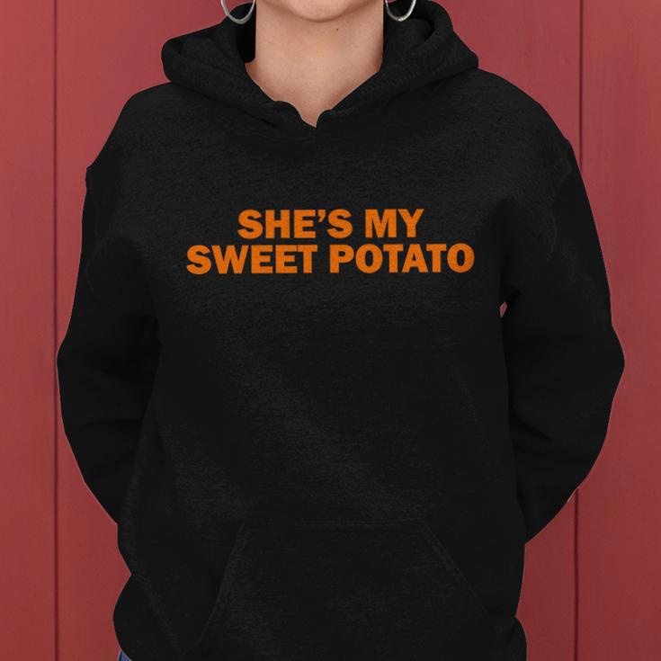 Shes My Sweet Potato Matching Couples Women Hoodie