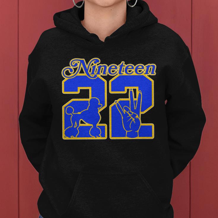 Sigma Nineteen 22 Gamma Rho Women Hoodie