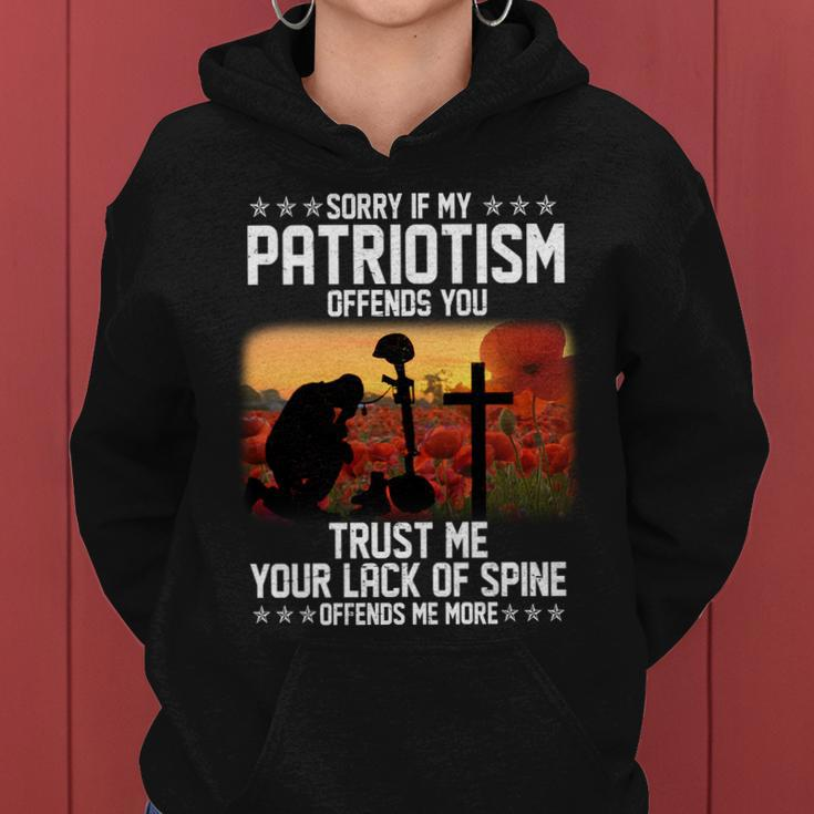 Sorry If My Patriotism Offends You Tshirt Women Hoodie