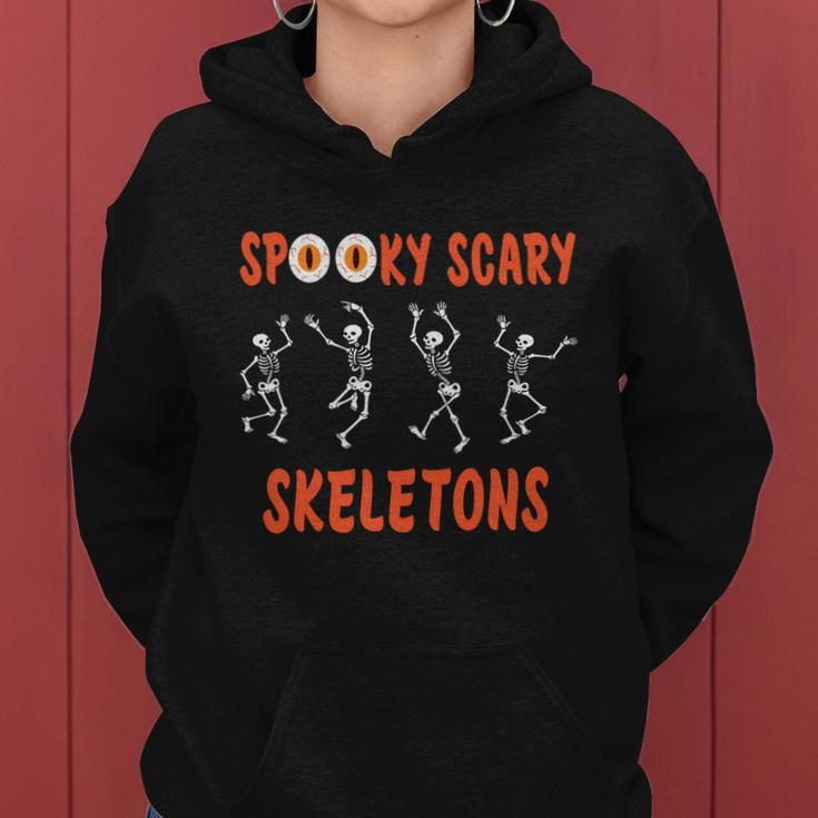 Spooky Scary Skeletons Halloween Quote V2 Women Hoodie
