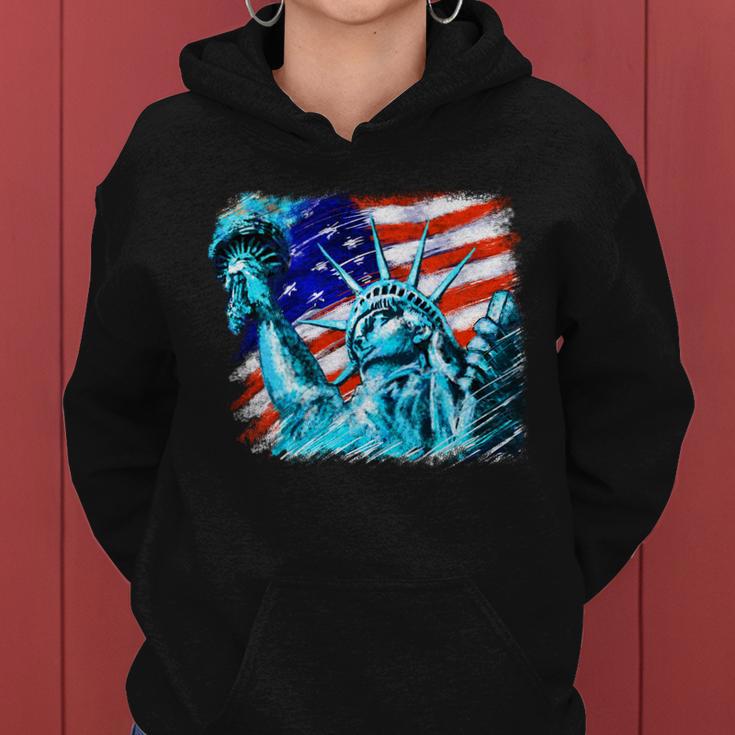 Statue Of Liberty Usa Women Hoodie