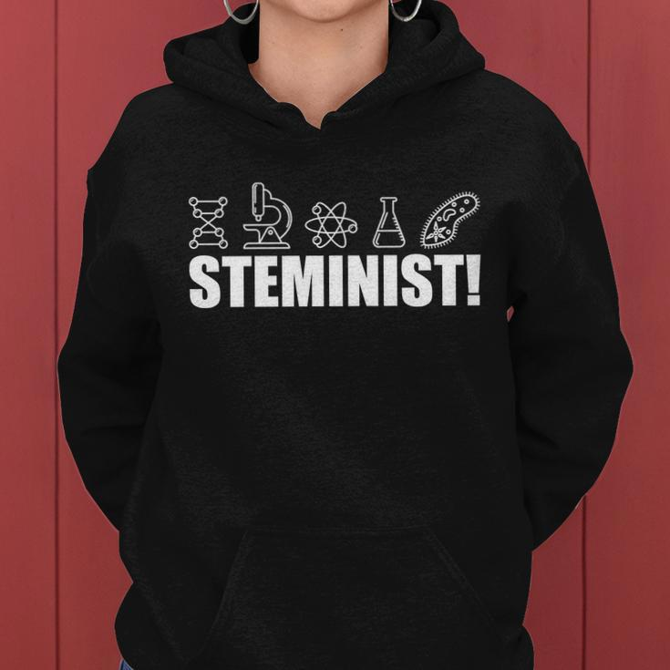 Steminist March For Science Logo Tshirt Women Hoodie
