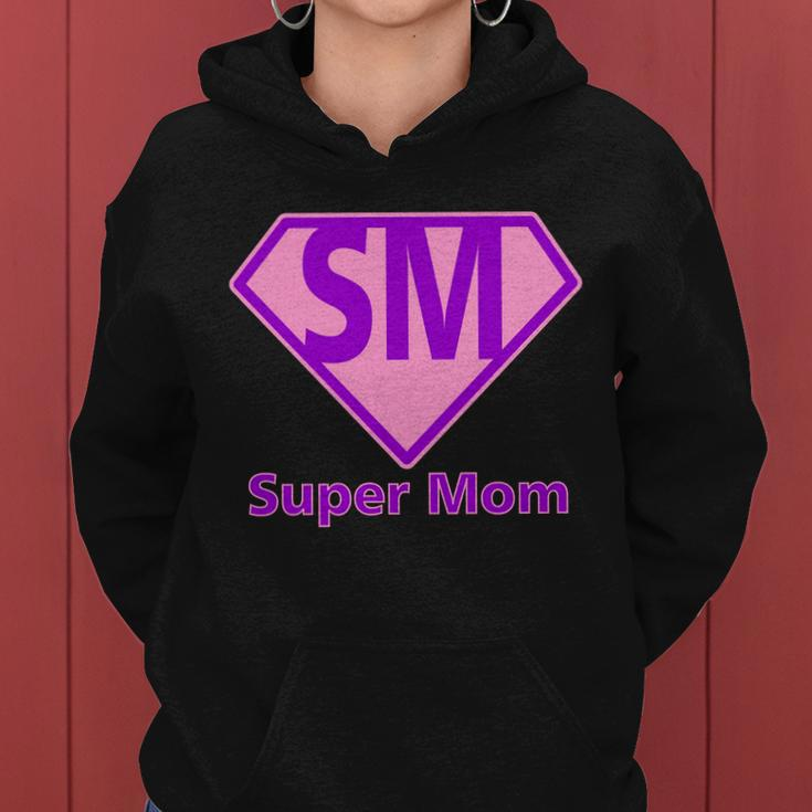 Super Mom Graphic Design Printed Casual Daily Basic Women Hoodie