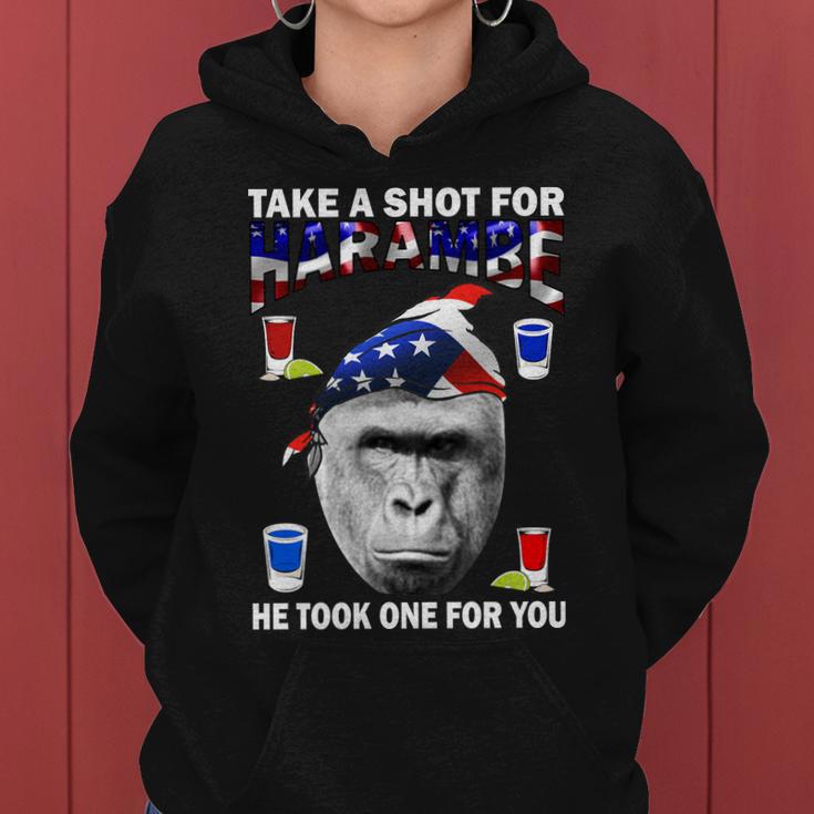 Take A Shot For Harambe Tshirt Women Hoodie