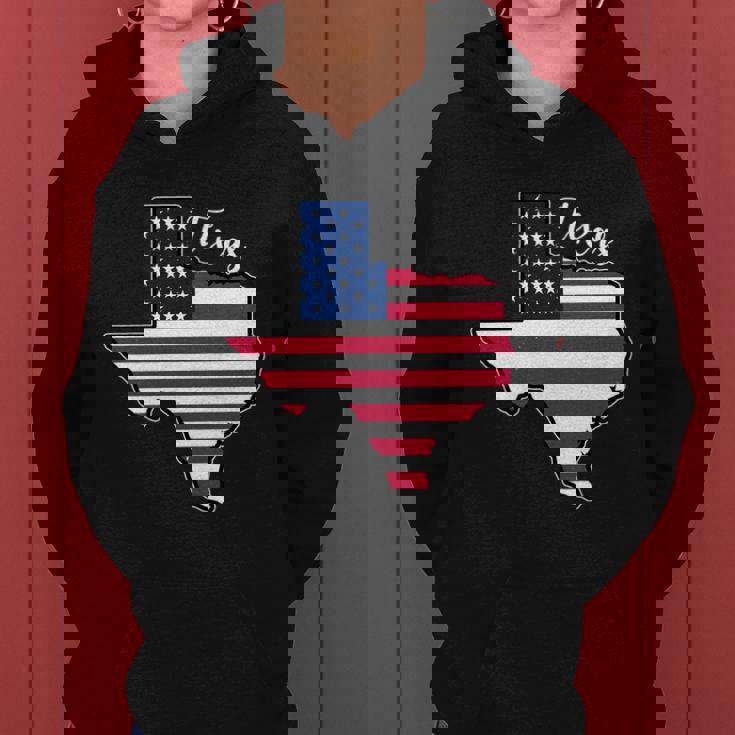 Texas United States Map Women Hoodie Texas United States Map Women Hoodie