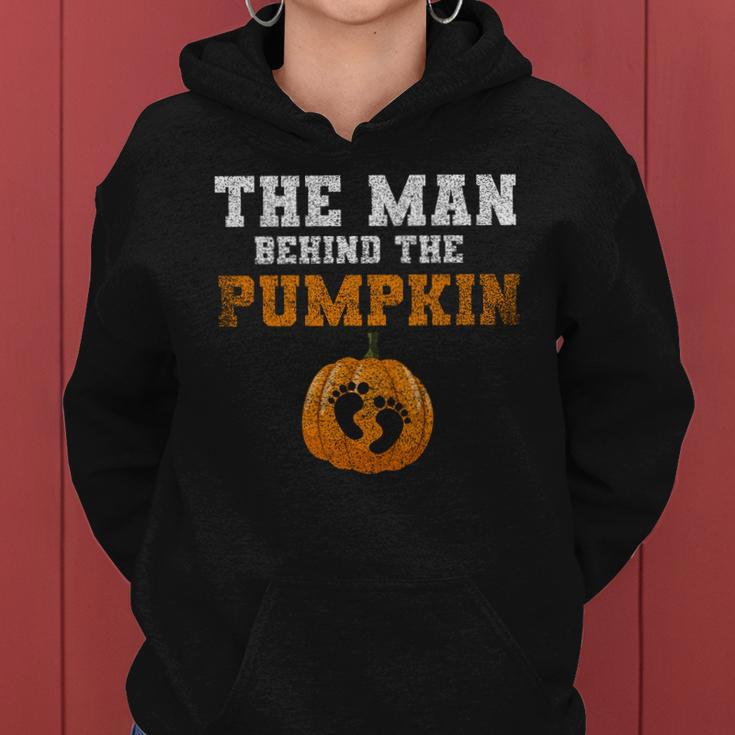 The Man Behind The Pumpkin Women Hoodie