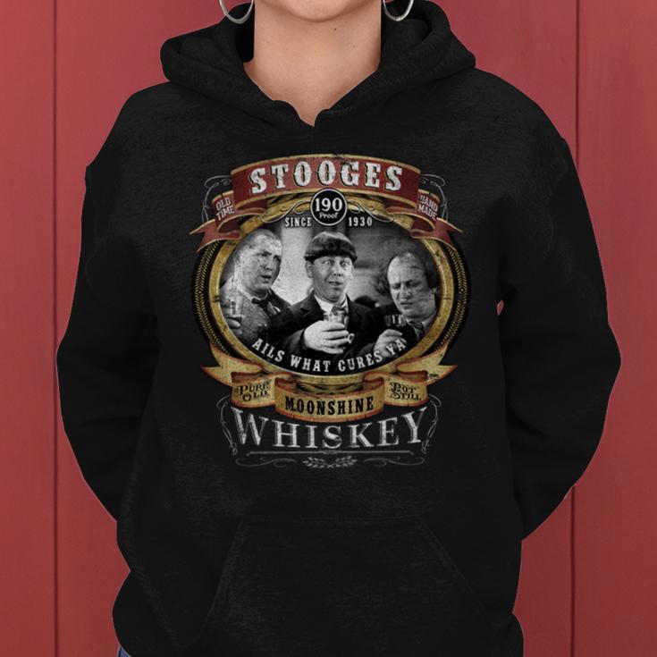 Three Stooges Moonshine Whiskey Tshirt Women Hoodie