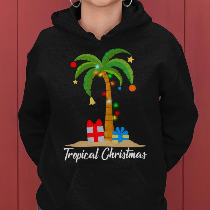 Tropical Christmas Women Hoodie