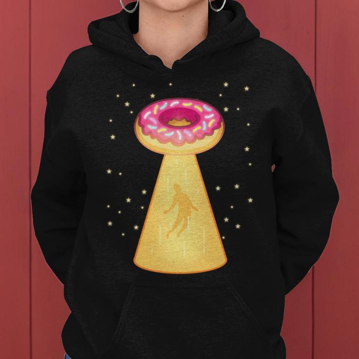 Ufo Donuts Women Hoodie