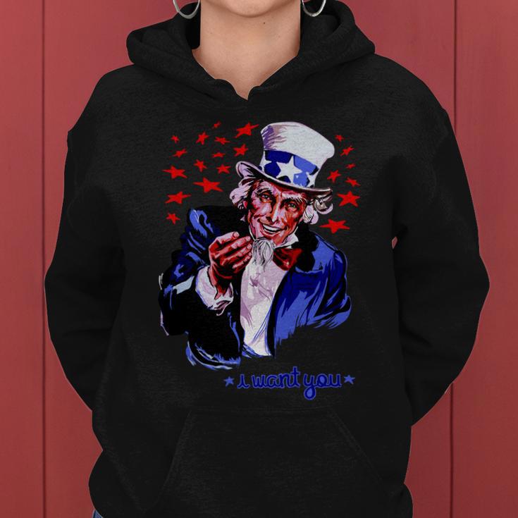 Uncle Sam I Want You Tshirt Women Hoodie