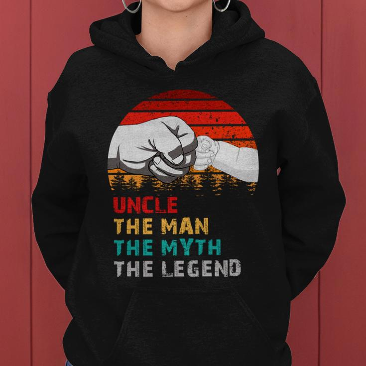 Uncle The Man The Myth The Legend Women Hoodie