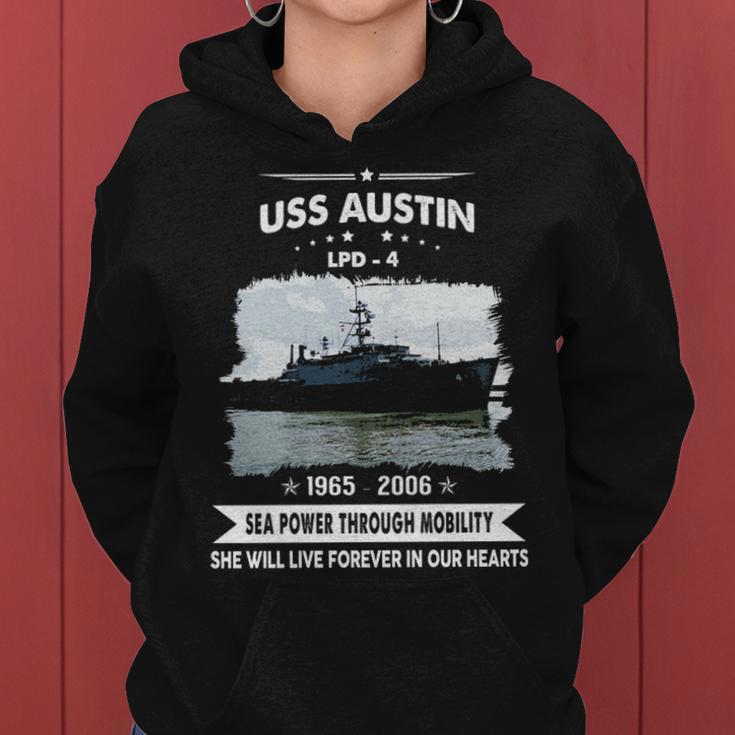 Uss Austin Lpd Women Hoodie