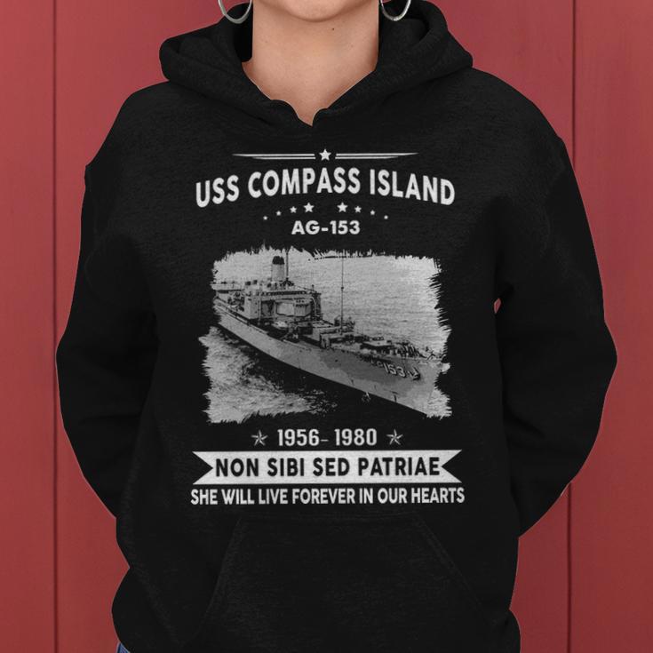 Uss Compass Island Ag Women Hoodie