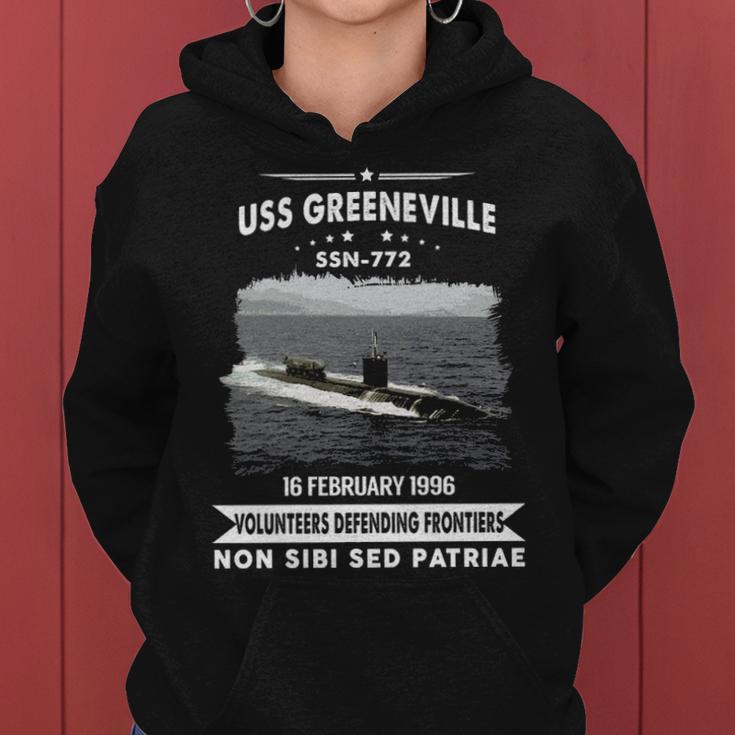 Uss Greeneville Ssn Women Hoodie