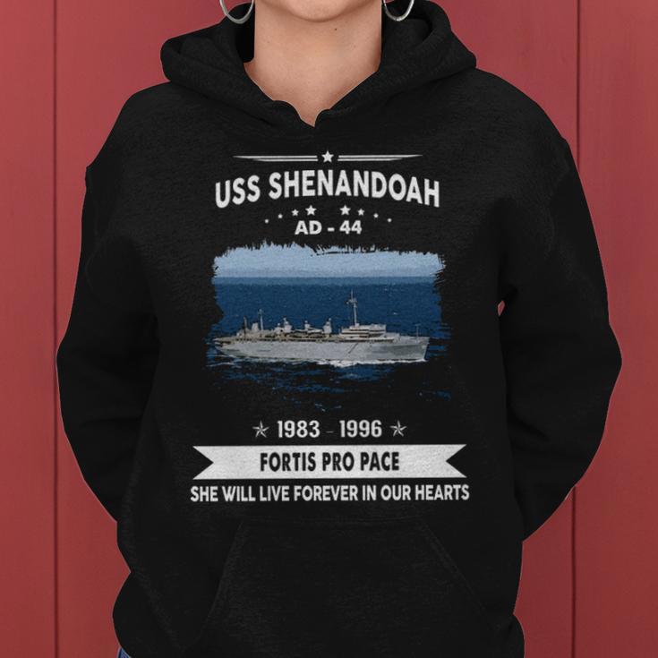 Uss Shenandoah Ad Women Hoodie