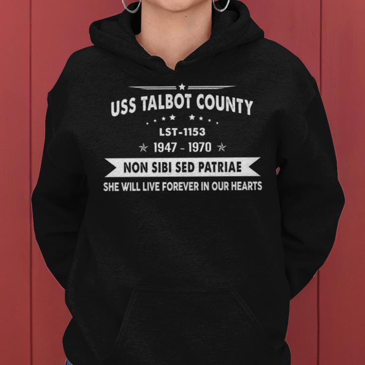 Uss Talbot County Lst Women Hoodie