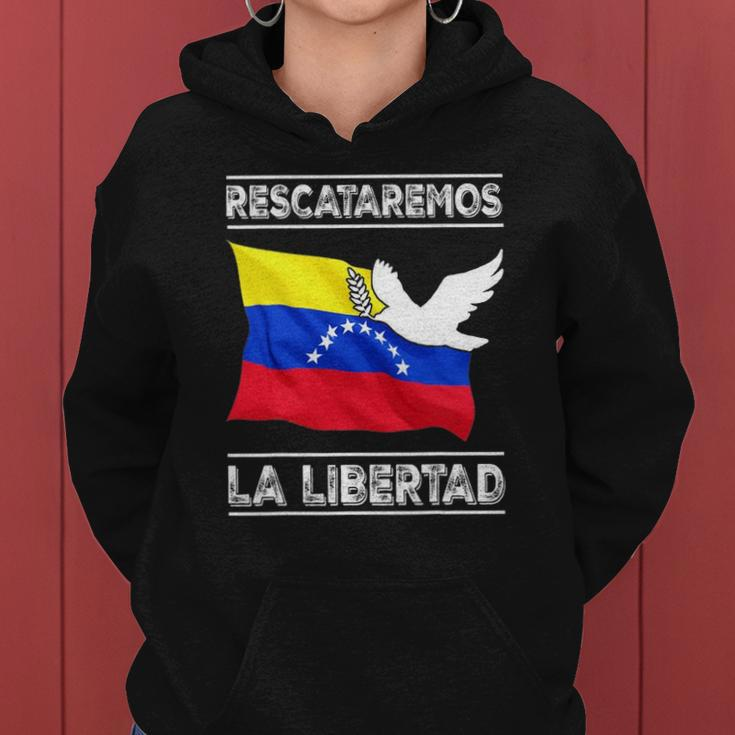 Venezuela Freedom Democracy Guaido La Libertad Women Hoodie