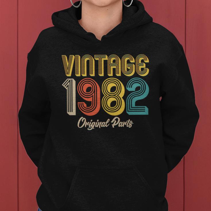 Vintage 1982 Original Parts 40Th Birthday V2 Women Hoodie