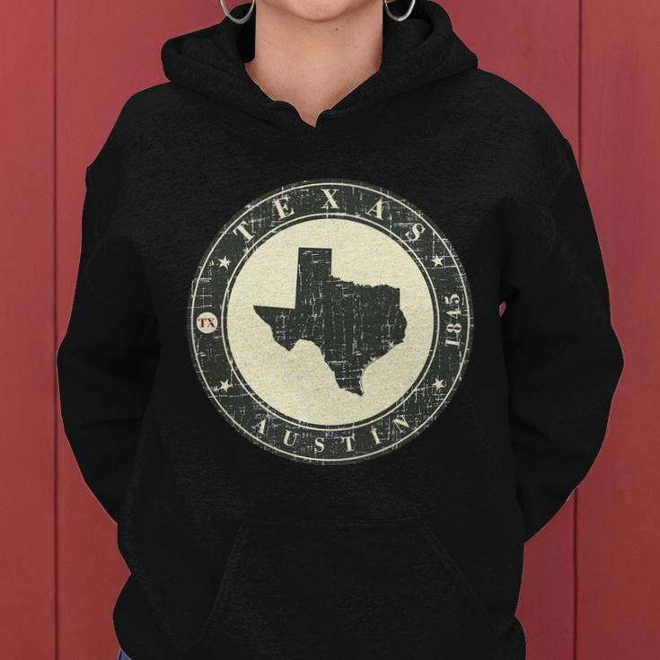 Vintage Austin Texas Logo Tshirt Women Hoodie