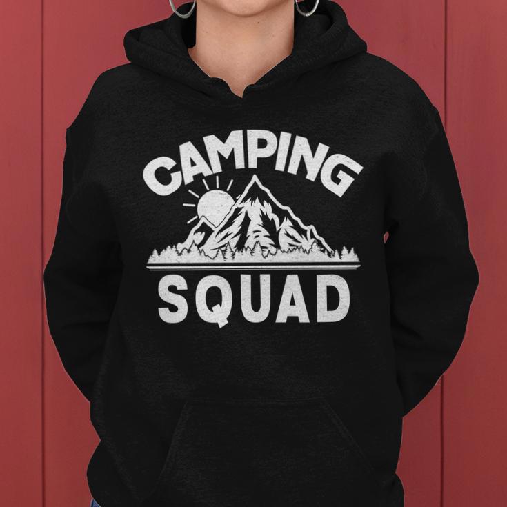 Vintage Camping Squad Wilderness Women Hoodie