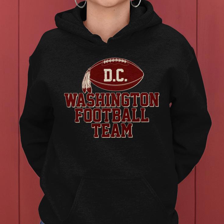 Vintage Distressed Washington Dc Football Team Tshirt Women Hoodie