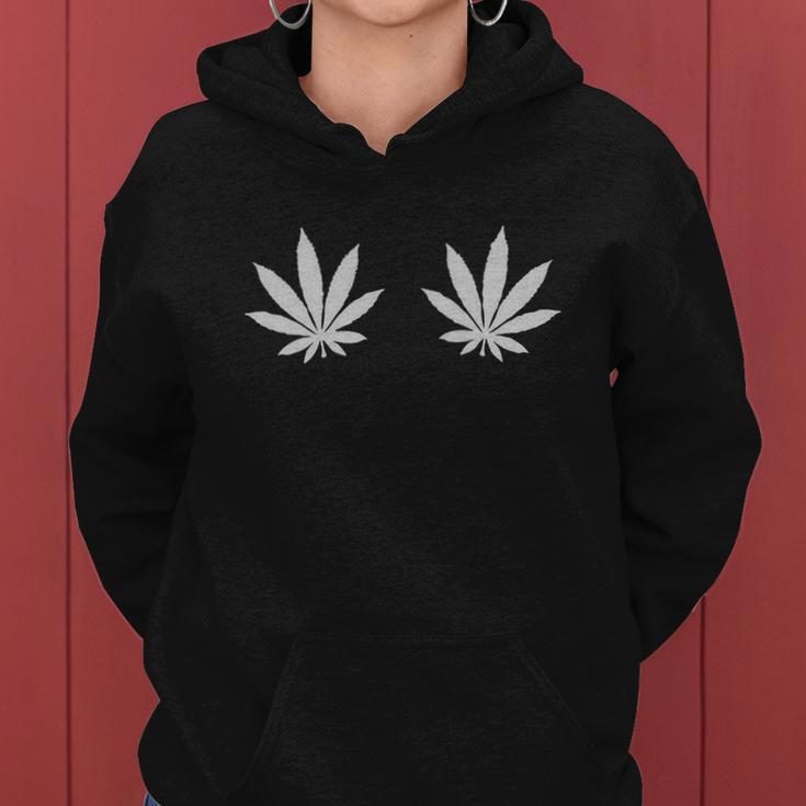 Weed Leaf V2 Women Hoodie