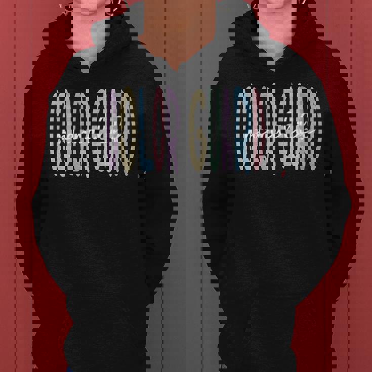 Womens Color Guard Mama Life Color Guard Mom Women Hoodie