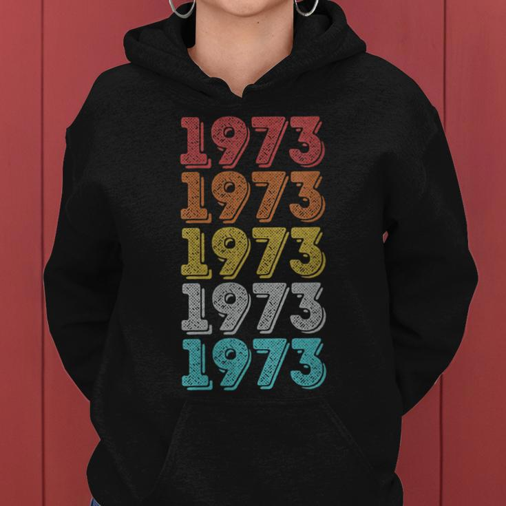 Womens Vintage Pro Choice 1973 Womens Rights Feminism Roe V Wade Women Hoodie