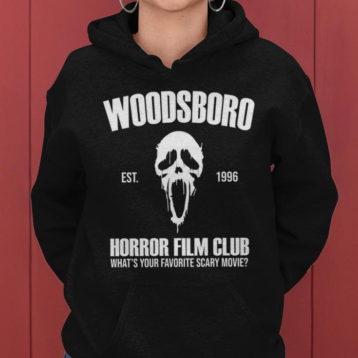 Woodsboro Horror Film Club Scary Movie Women Hoodie