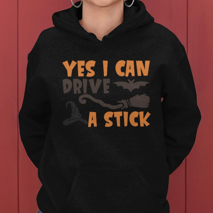 Yes I Can Drive A Stick Halloween Quote V2 Women Hoodie