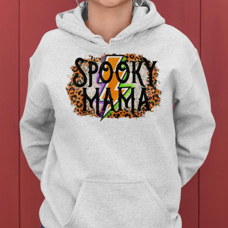 Spooky Mama Halloween Mama Mini Family Matching Costume Women Hoodie