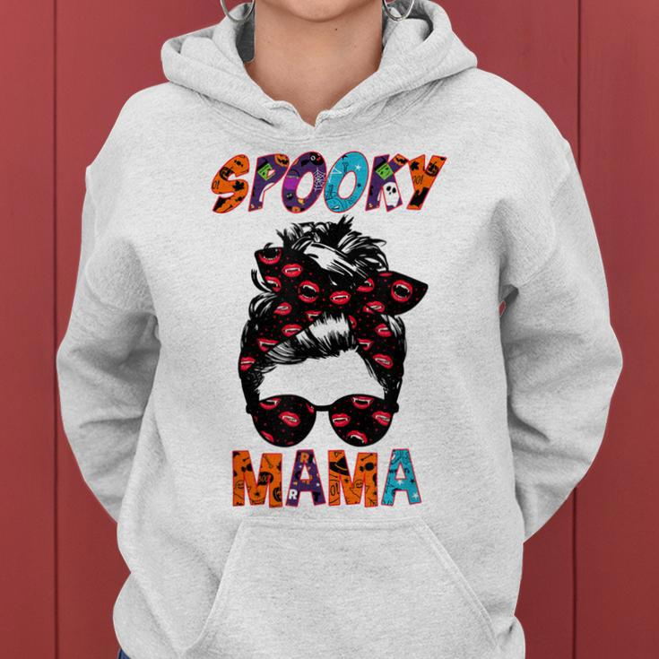 Spooky Mama Halloween Mom Women Hoodie