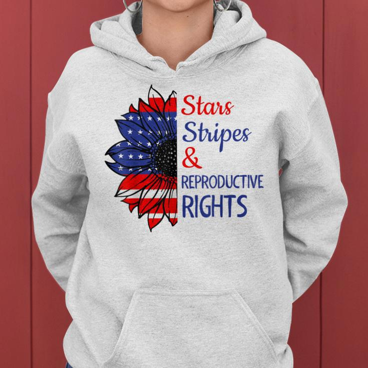 Stars Stripes Reproductive Rights American Flag 4Th Of July V7 Women Hoodie