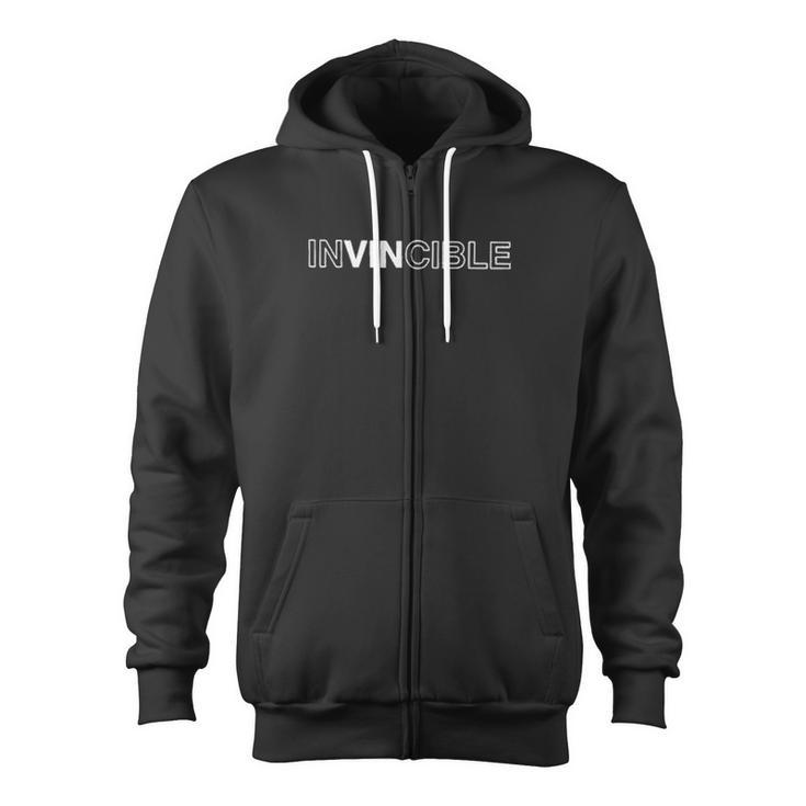 RIP Vin Scully Legendary Invincible Zip Up Hoodie