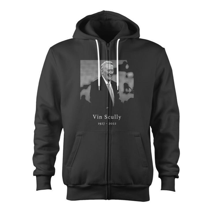 Thank You For The Memories RIP Vin Scully 1927 2022  Zip Up Hoodie