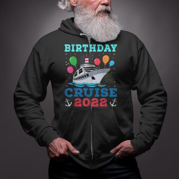 Birthday Cruise Squad Birthday Cruise Squad 2022  Zip Up Hoodie
