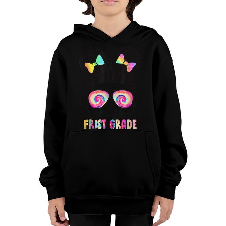 Little Miss First Grade Girls Back To School  1St Grade  Youth Hoodie