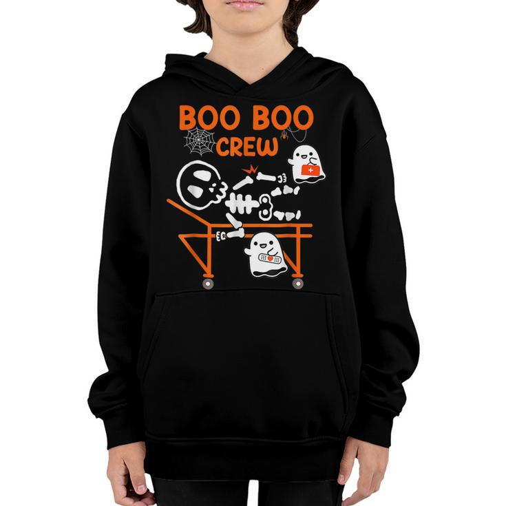 Boo Boo Crew Ghost Doctor Paramedic Emt Nurse Halloween  Youth Hoodie