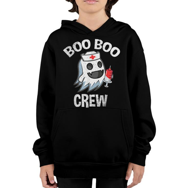 Boo Boo Crew Nurse  Halloween Costume For Women  Youth Hoodie