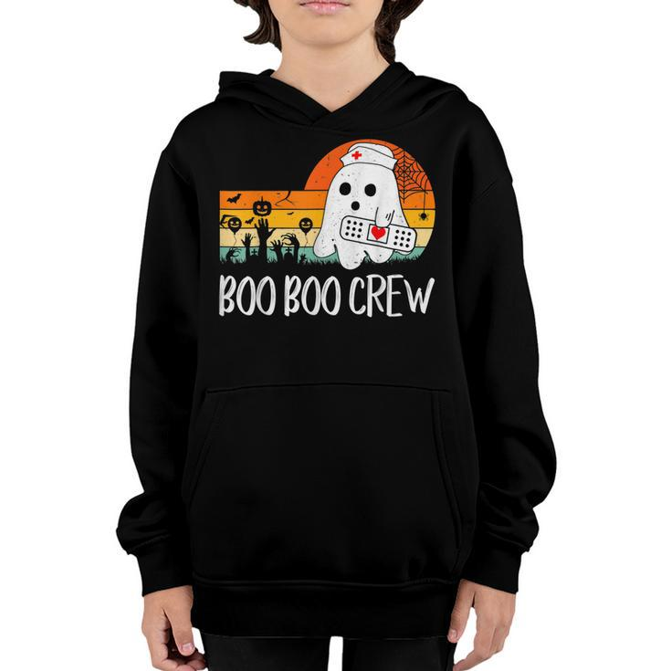Boo Boo Crew Nurse  Halloween Nurse  For Women  Youth Hoodie