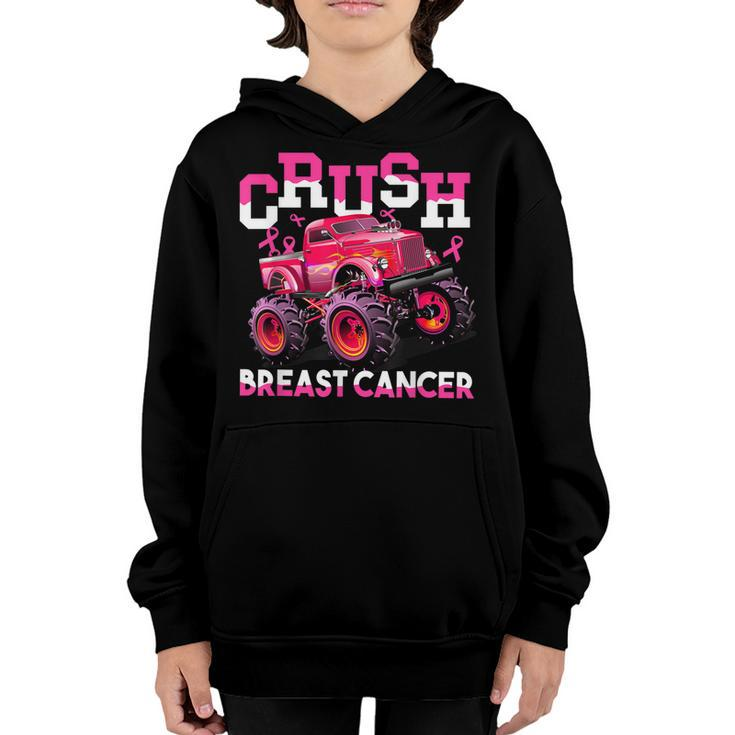Boys Breast Cancer Awareness  For Boys Kids Toddlers  V3 Youth Hoodie