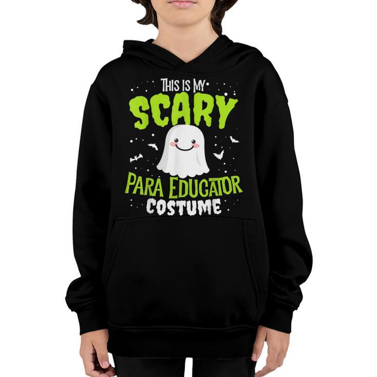 Funny Para Educator Halloween School Nothing Scares Easy Costume  Youth Hoodie