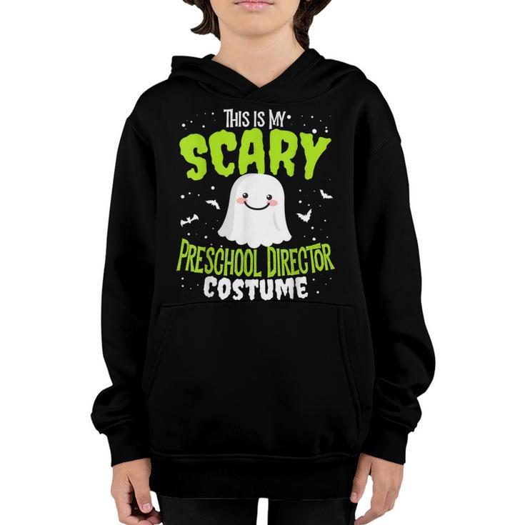 Funny Preschool Director Halloween Nothing Scares Costume  V2 Youth Hoodie