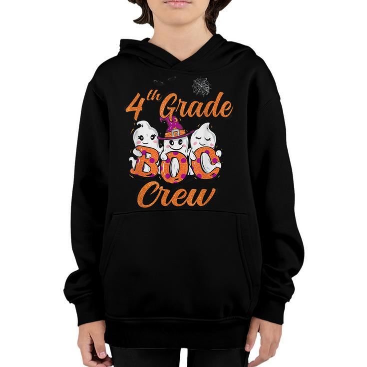 Halloween Costume For Kids 4Th Grade Boo Crew First Grade  Youth Hoodie