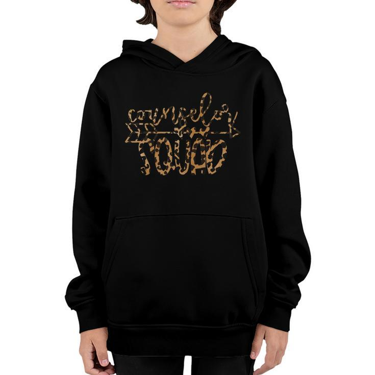 School Counselor Squad Back To School Matching Group Leopard Funny Gift Youth Hoodie