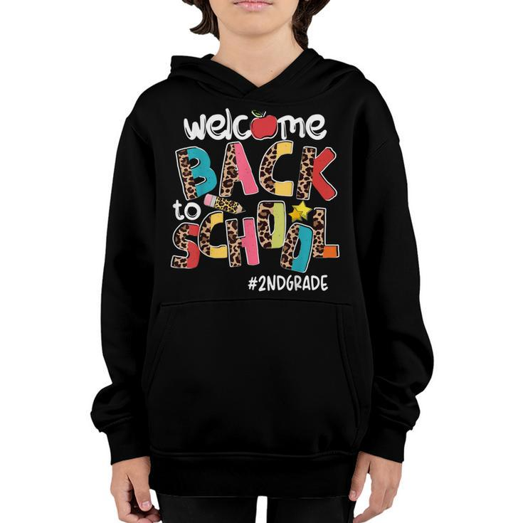 Welcome Back To School 2Nd Grade Back To School  Youth Hoodie