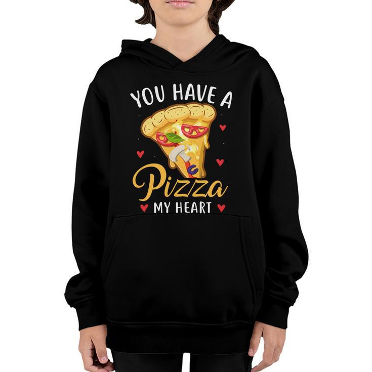You Have A Pizza My Heart Cute Graphic Plus Size Shirt For Girl Boy Graphic Design Printed Casual Daily Basic Youth Hoodie