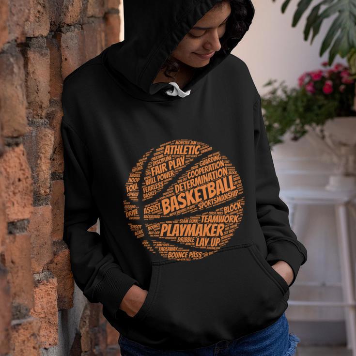 Basketball Gift For Boys Girls And V2 Youth Hoodie